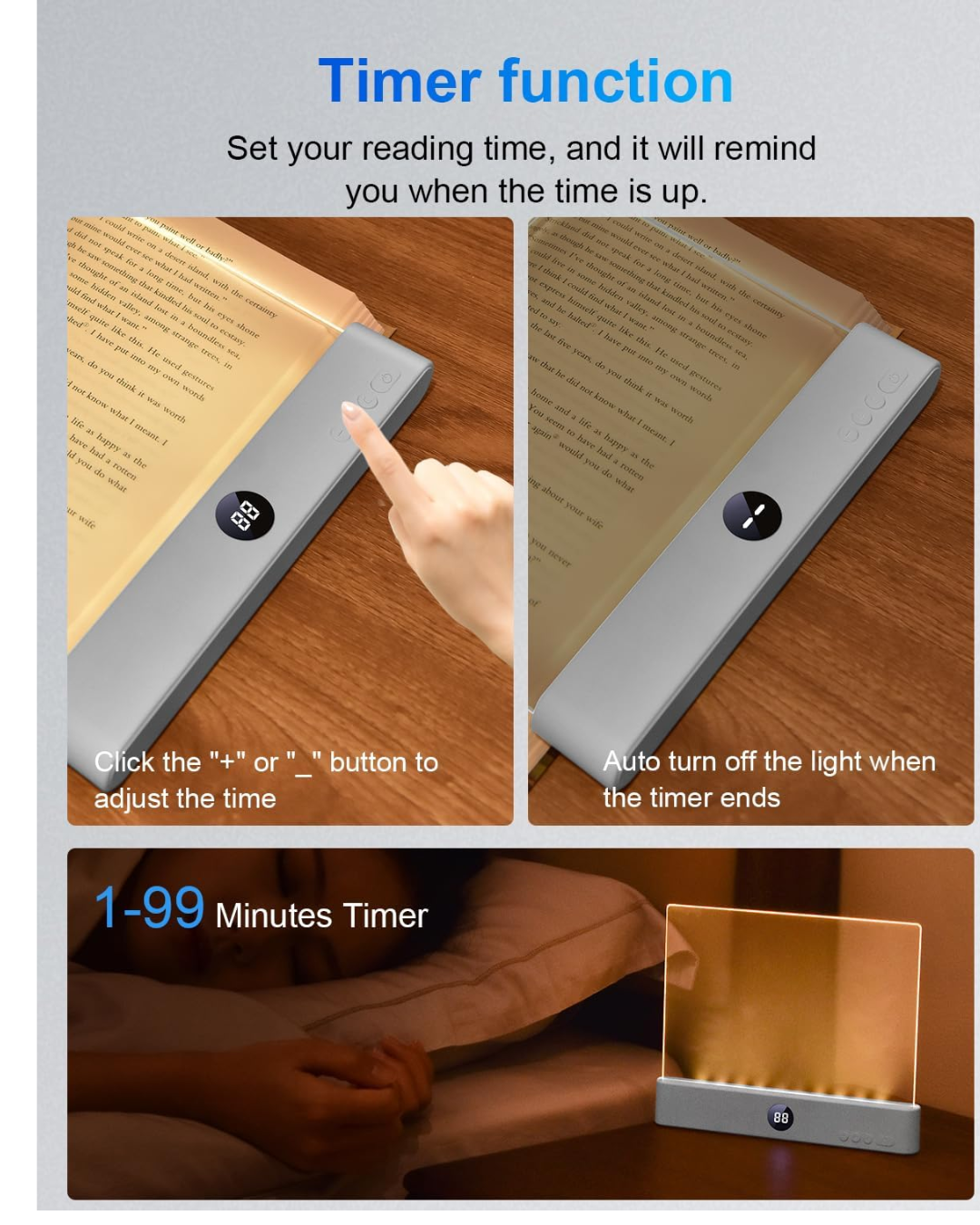 LumiFlex Pro – Luz LED de Lectura Flexible