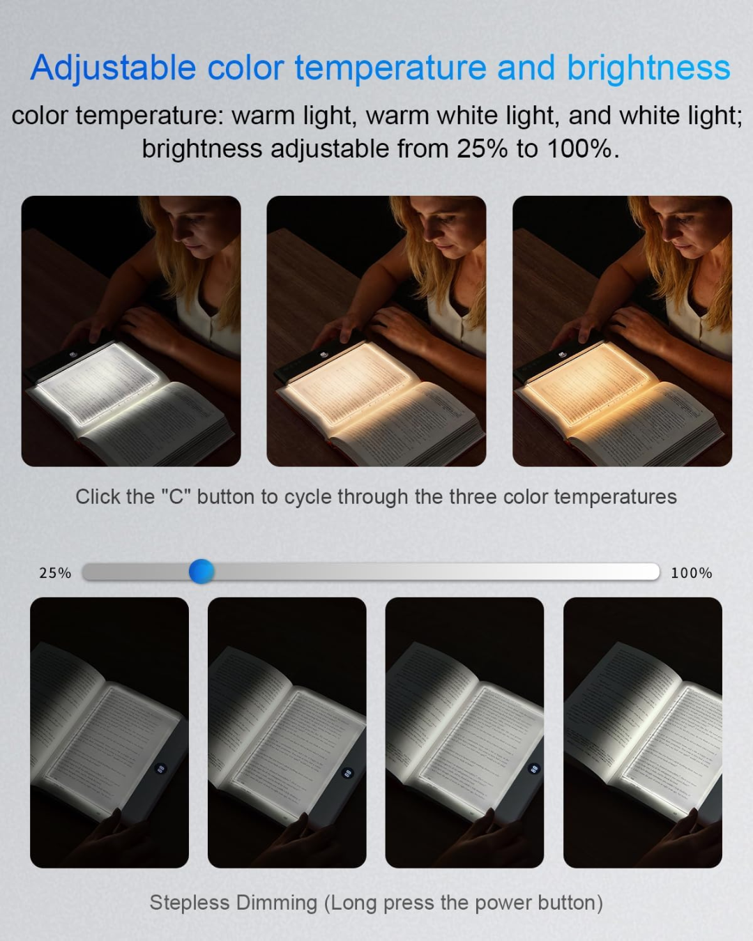 LumiFlex Pro – Luz LED de Lectura Flexible